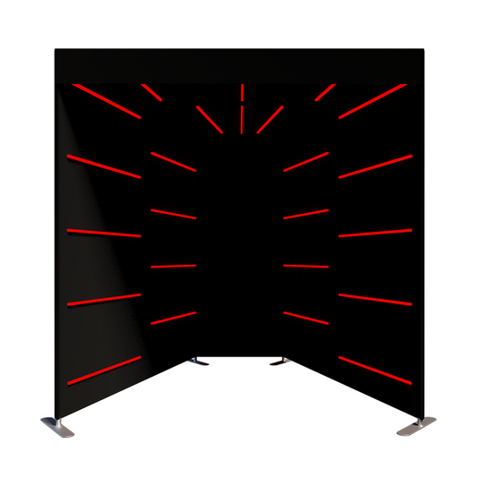 VOGUE LED Video Photo Booth Enclosure