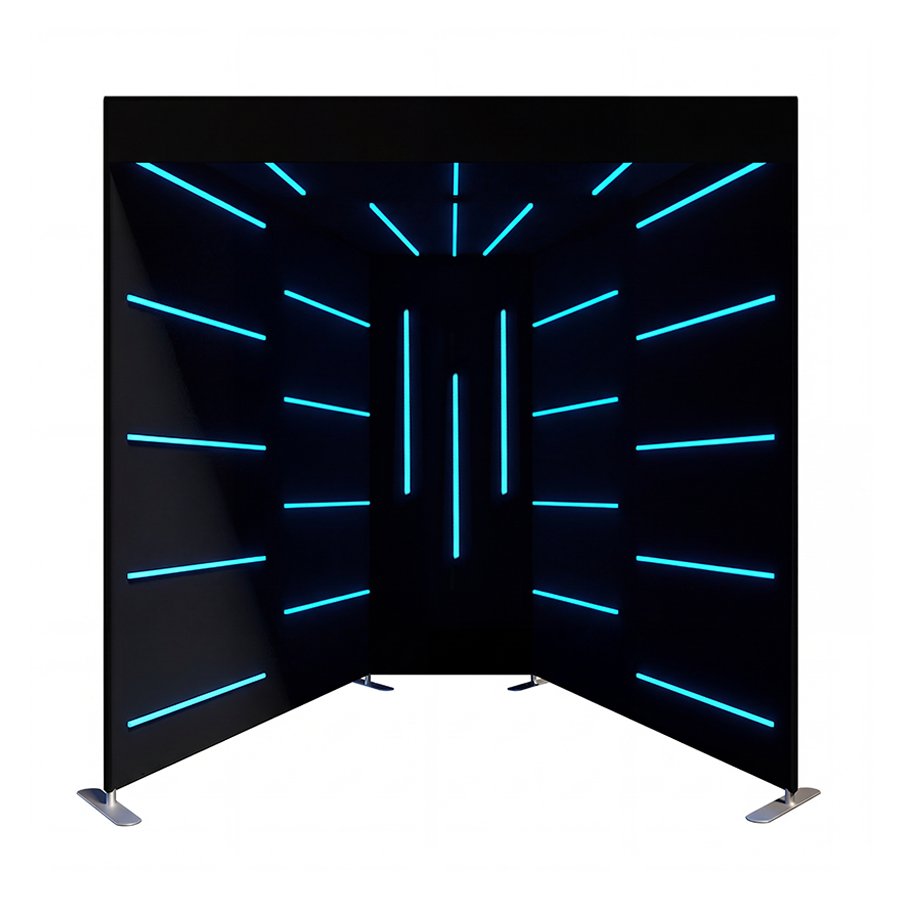 VOGUE LED Video Photo Booth Enclosure