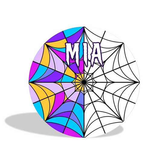 Wednesday birthday party decoration round circle backdrop cover plinth cylinder pedestal cloth cover