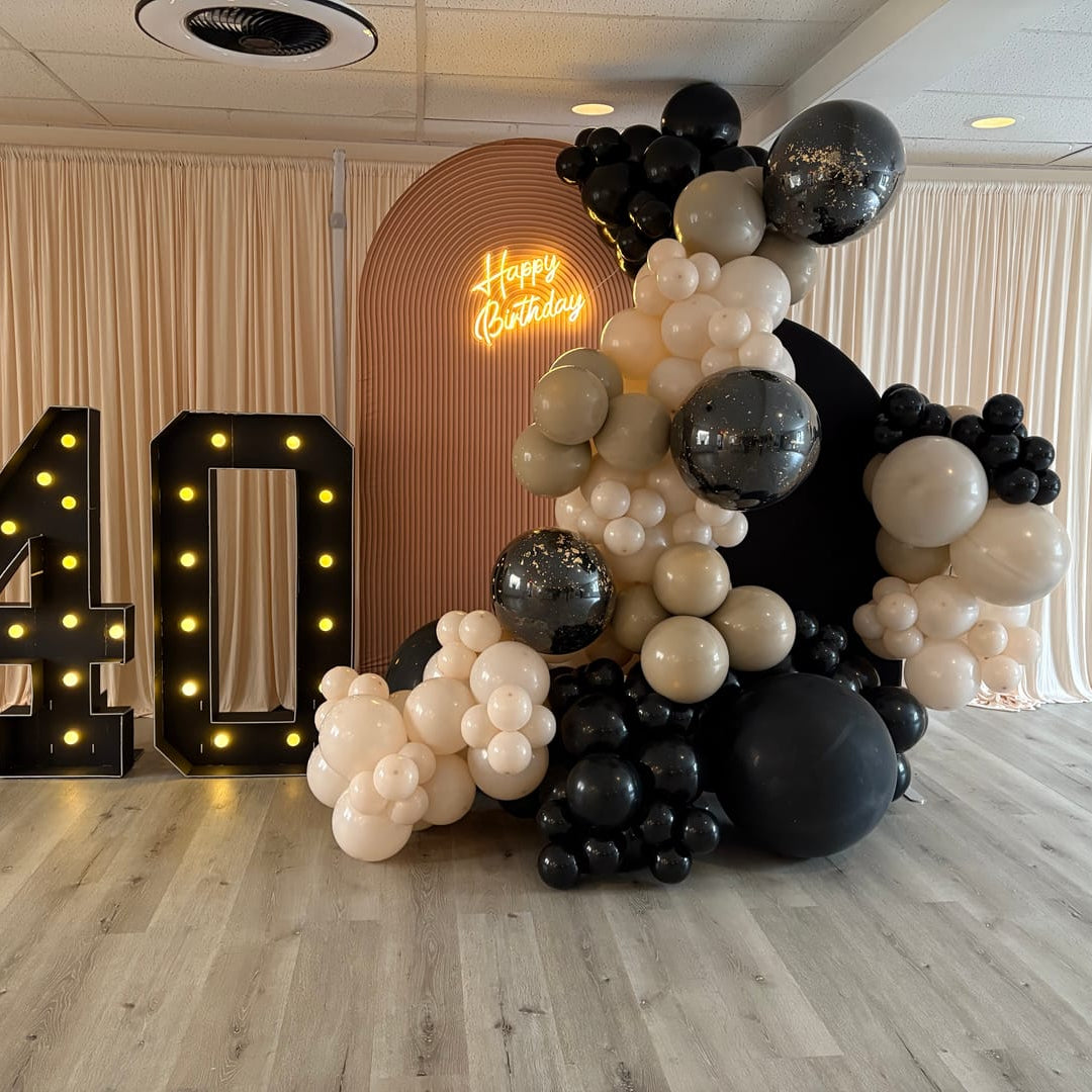 4*7Ft Aluminum Arch Backdrop Stand For Birthday Wedding Party Decoration