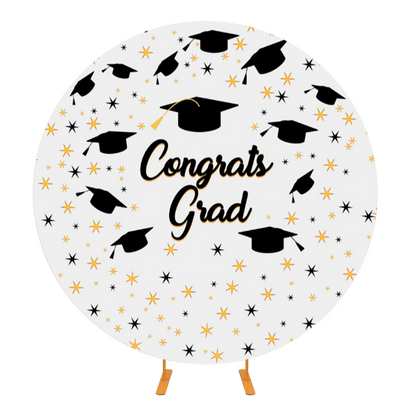 Graduation Circle Background Cover