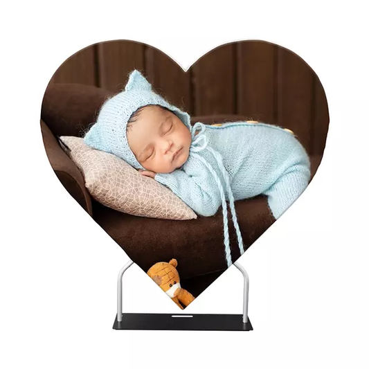 Baby Birthday Heart Shape Backdrop Cover