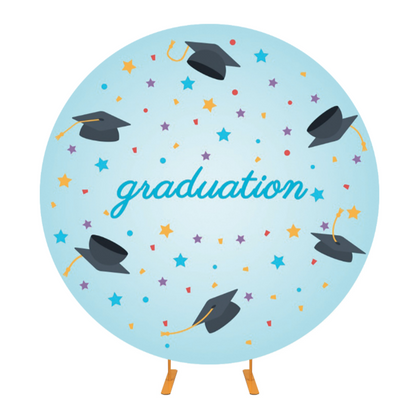 Graduate Decoration Circle Background Cover