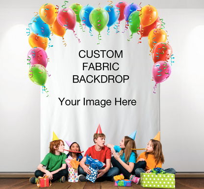 Circus Theme Happy Birthday Party Decoration Fabric Backdrop