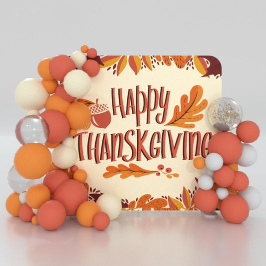 8*7.5ft Thanks Giving Day Decoration Fabric Backdrop Cover