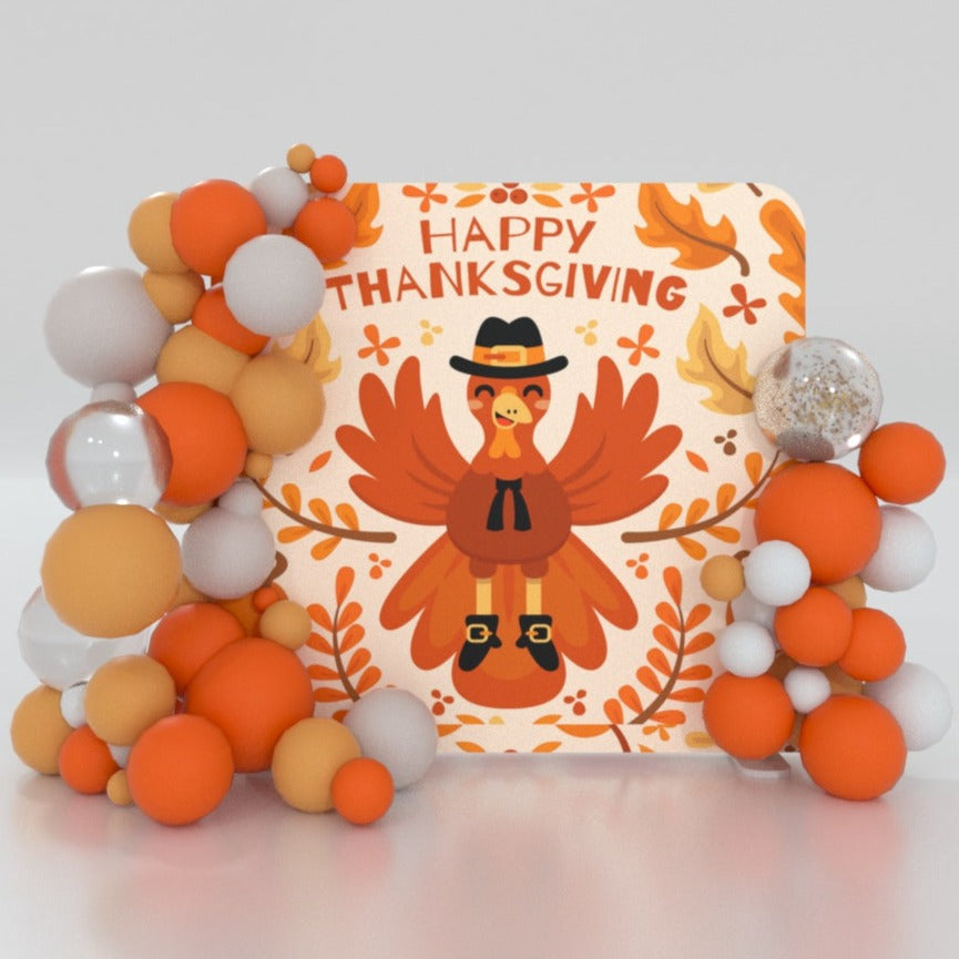 8*7.5ft Thanks Giving Day Decoration Tension Fabric Backdrop